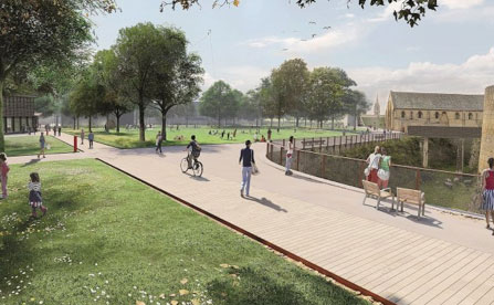 BG PROMOTION Seconde jeunesse pour l’intérieur du château de Caen 2023